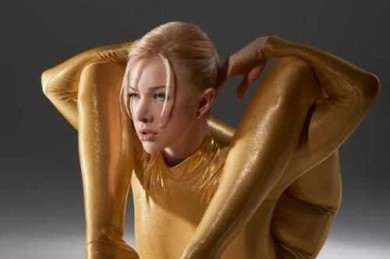 世界最软女人 俄罗斯模特长腿缠绕全身