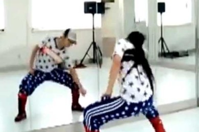 女生街舞初级入门舞蹈教学视频
